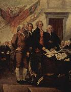 John Trumbull The Declaration of Independence, July 4, 1776 Sweden oil painting artist